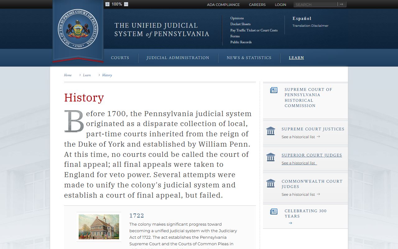 Schuylkill County Orphans' Court probate records Pennsylvania court history